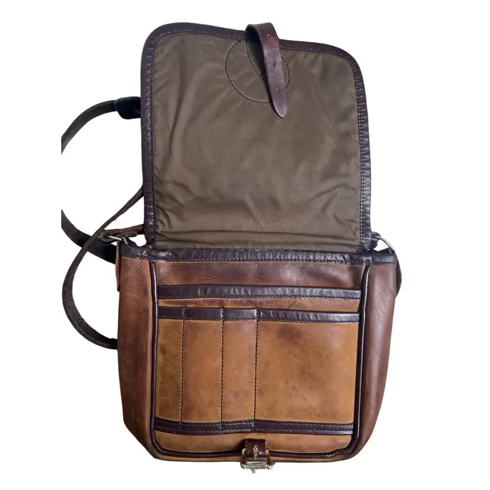 Duluth Pack Bison Leather Mini Haversack Purse